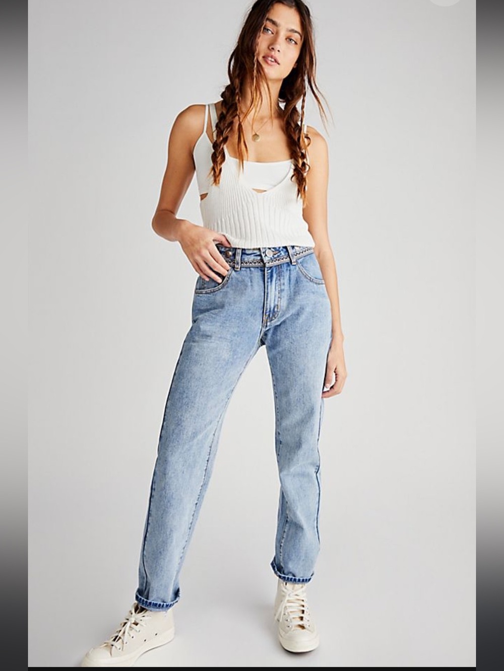 NWT One Teaspoon Light Blue Boyfriend Jeans New